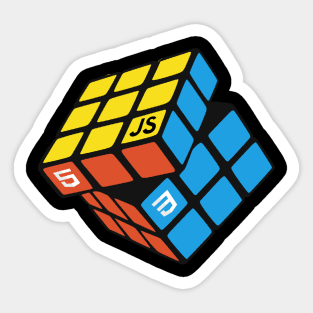 Web Cube Sticker